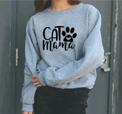 CAT MAMA Sweater Gift For Cats Lover CAT Mom Gift- Cats Mom Sweater - Cats Mom Gift -Cats Lover-4