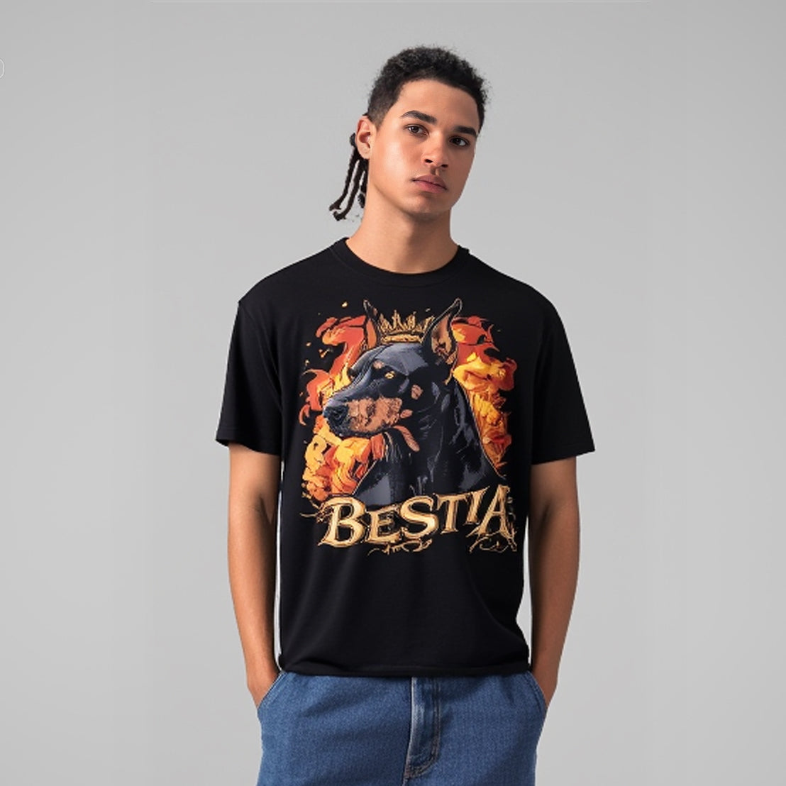 Dobermann T-shirt Black-2