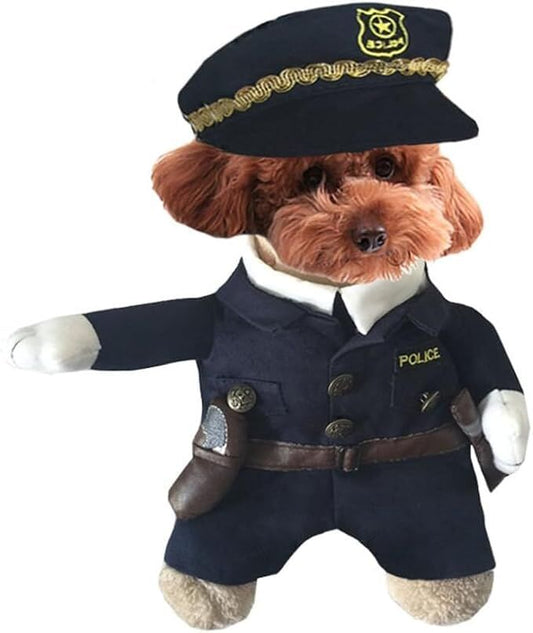 pet products Pet Cosplay Outfit, Funny Dog Cat Party Costume Puppy Uniform Pet Cosplay Clothes for Halloween Christmas Theme Party