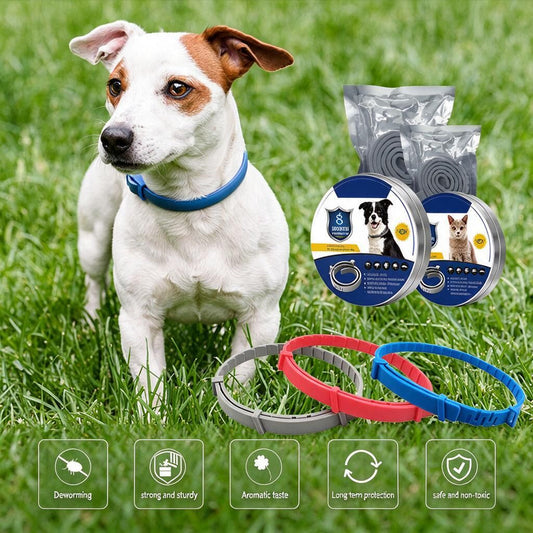 Additional product view: Glow in the Dark Dog Collar 62cm 8 Months Flea & Tick Repellent Luminous Tin Halloween Night Walk