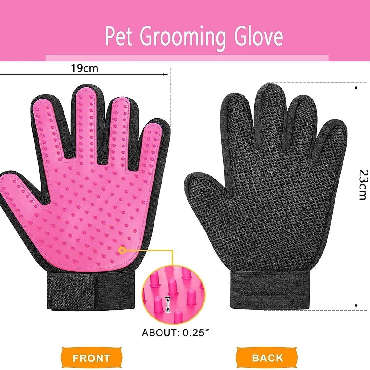 Pet Grooming Glove