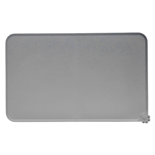 Additional product view: Gray Non-Slip Silicone Pet Feeding Mat