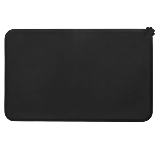 Additional product view: Black Non-Slip Silicone Pet Feeding Mat