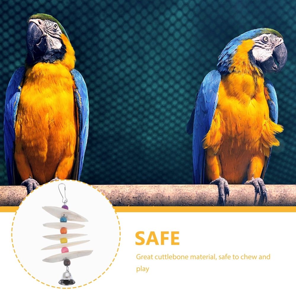 Bird Cuttlebone Toy Birdemic for Birds Cage Snack Pet Exercise Small Calcium Supplement Parrot Molar