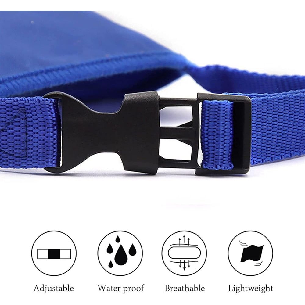 Dog Muzzle, Soft Anti-Biting Barking Chewing Muzzle, Breathable Waterproof Adjustable Muzzle for Small Medium Dogs