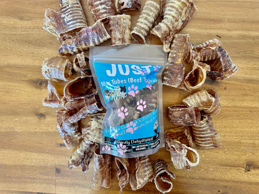 Additional product view: 1x Just Moo Tubes ( Beef Trachea )
