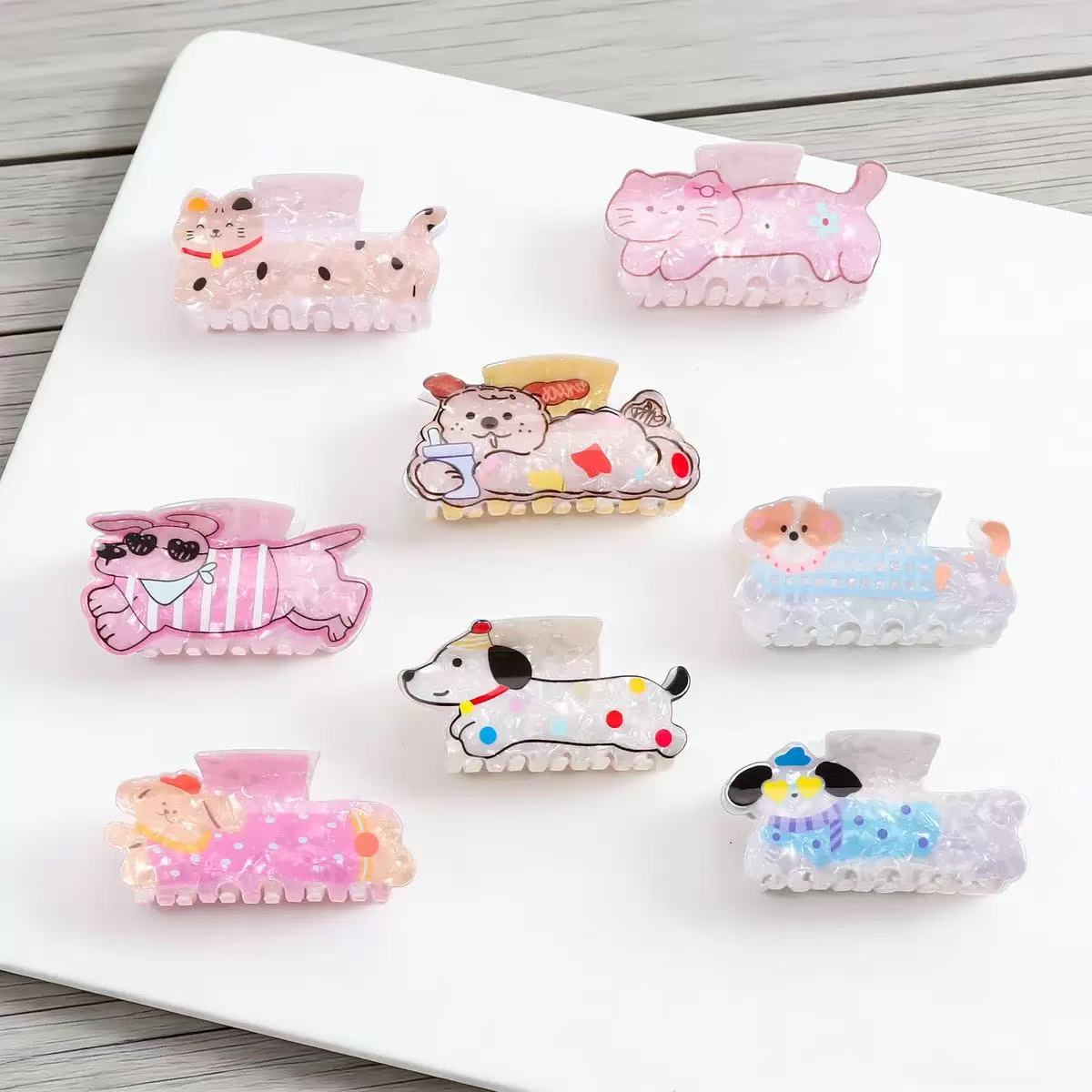 PAWSOME PETS NEW YORK Hand-painted Dog Claw Hair Clip | Eco-Friendly-0