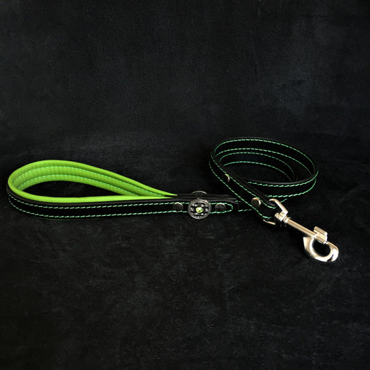 ''Bijou'' harness Black & Green for big dogs-1