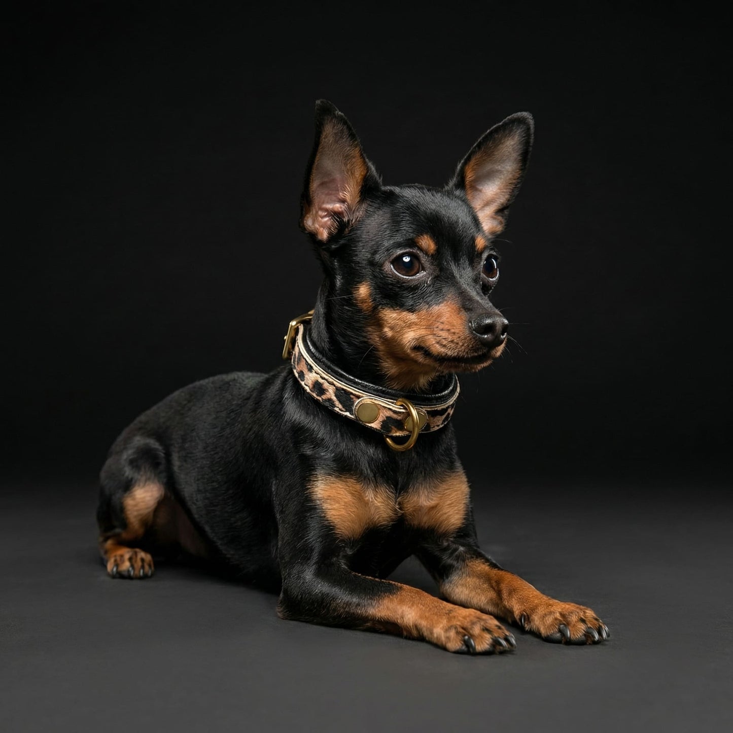 The Leopard Puppy Collar-2