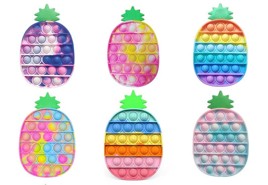 Jumbo Push Pop Fidget Sensory Toy-Pineapple Collection-1