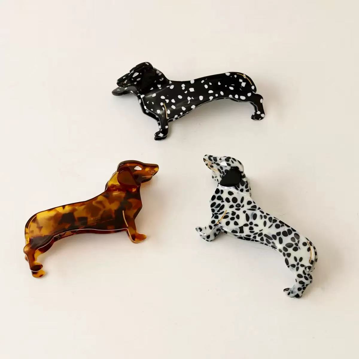 PAWSOME PETS NEW YORK Hand-painted Dog Claw Hair Clip | Eco-Friendly-0