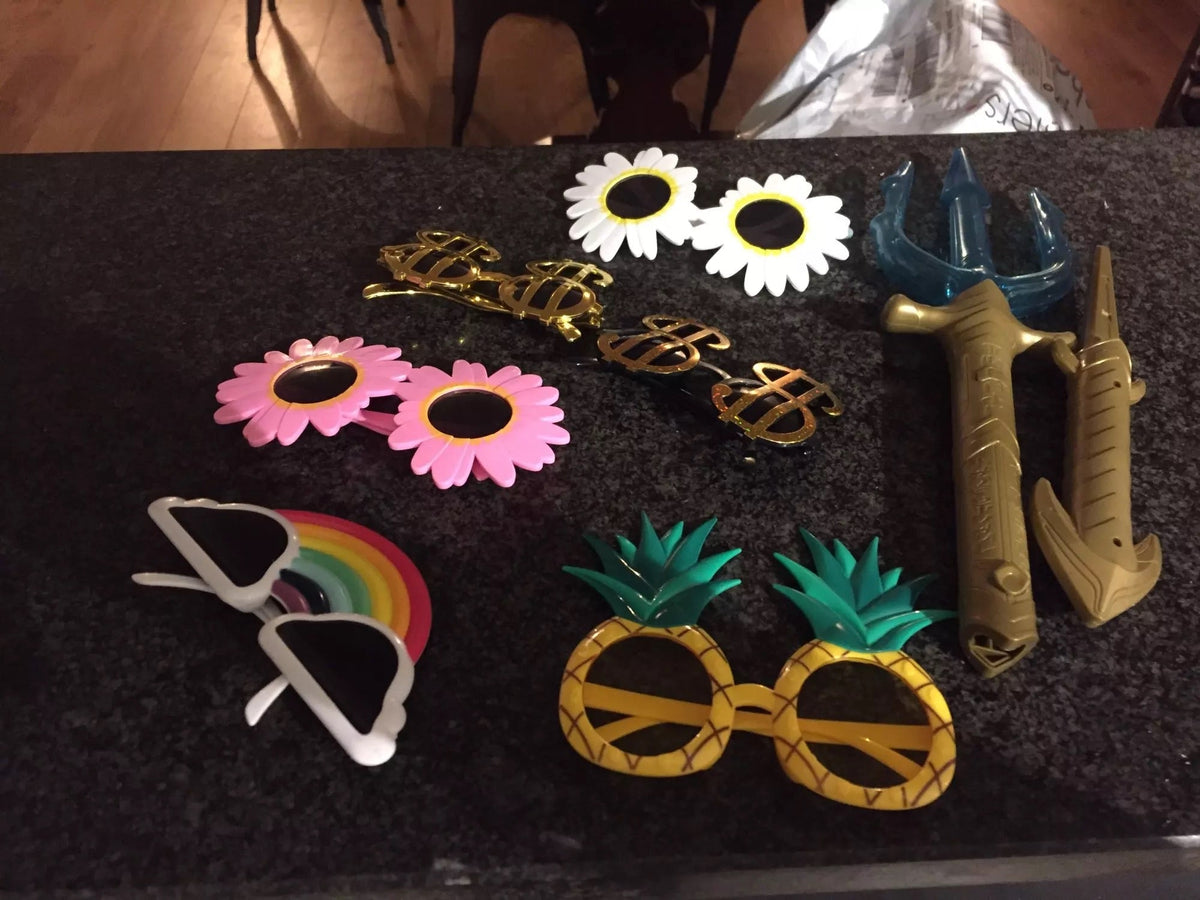 Happy Birthday Glasses Photo Booth Props For Birthday Party Kids Glasses Party Supplies Party Favor Accessories-3