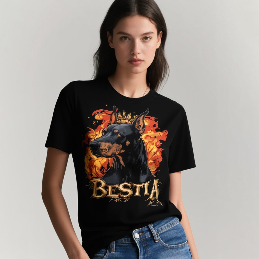 Dobermann T-shirt Black-1