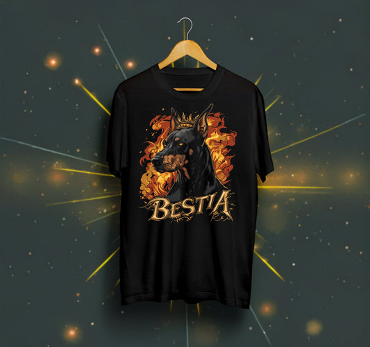 Dobermann T-shirt Black-0