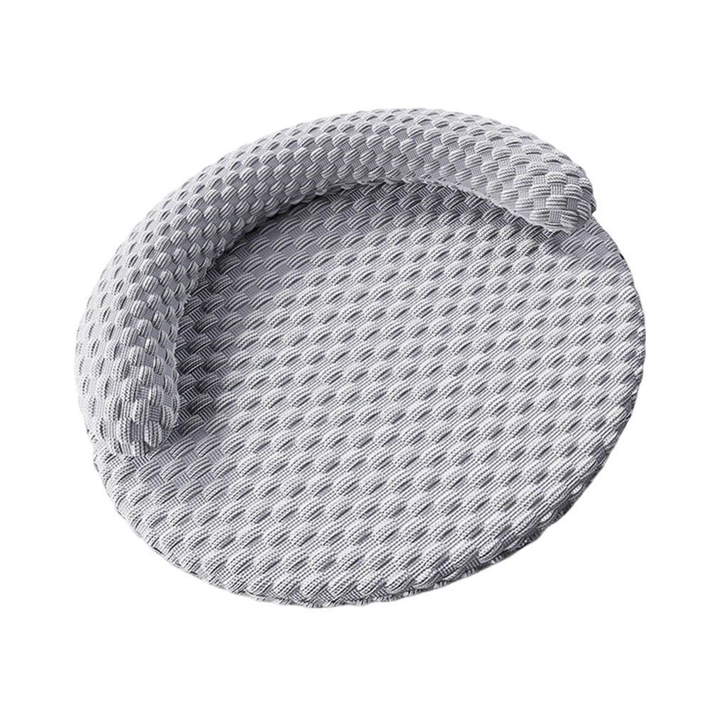 Additional product view: Dark Gray Cooling Pet Bed with Washable Cover, Medium