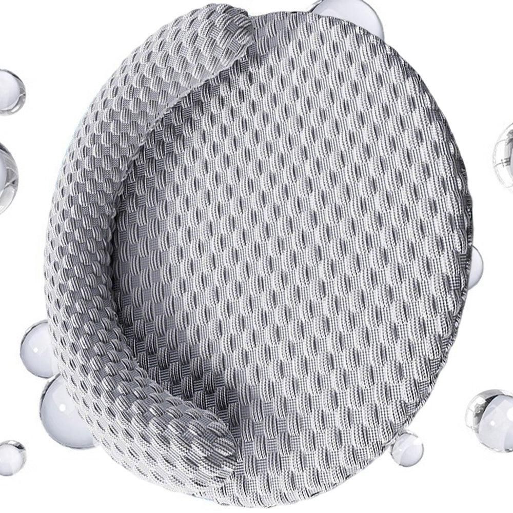 Additional product view: Dark Gray Cooling Pet Bed with Washable Cover, Medium