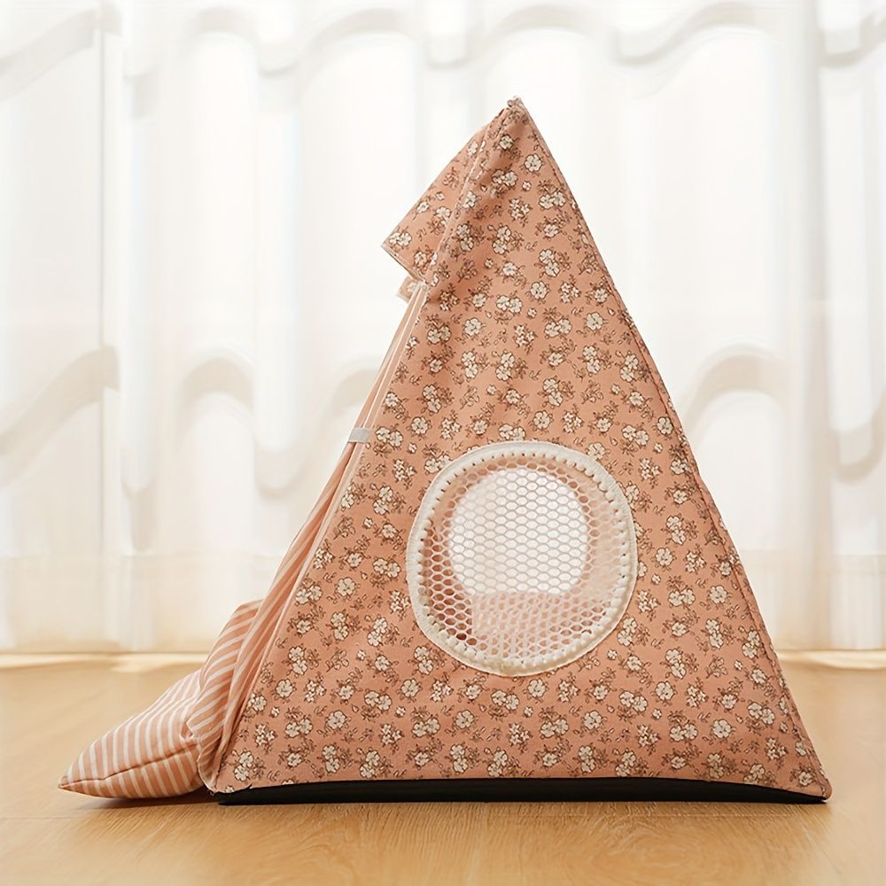 cat bed, dog bed, all-season pet bed, semi-enclosed pet tent, detachable pet bed, washable pet bed, small pet bed, medium pet bed, cute pet bed, trendy pet bed, Australian pet bed, indoor pet tent, breathable pet shelter, cozy pet hideaway, machine washab