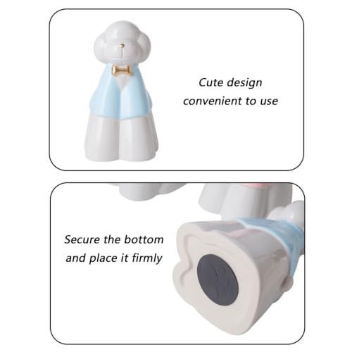 Glazed Ceramic Memorial Urn for Pets, A Sealed Display Holder with Home Shelf Placement and Quiet Remembrance Accent - Blue - Size 20.5*12.5cm
