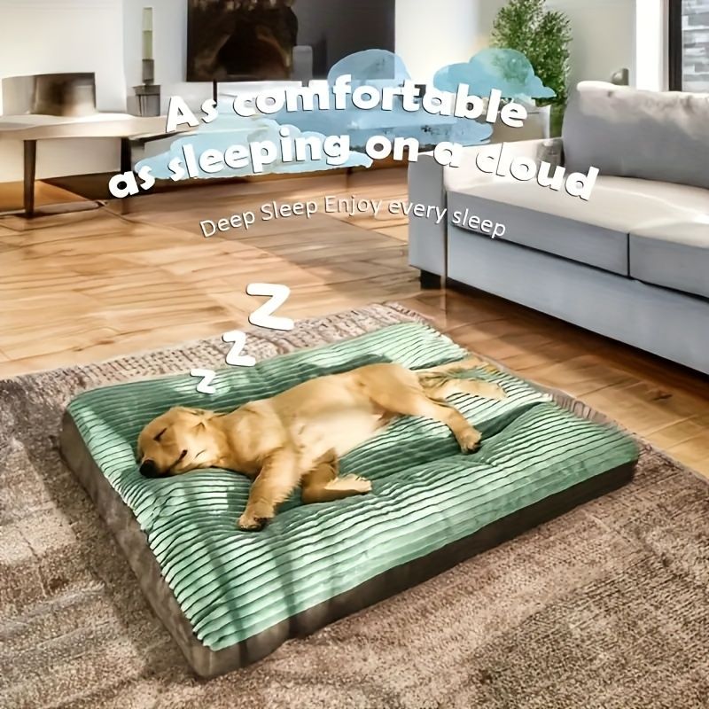 luxury dog sleep mat, dog comfort mat, high quality dog mat, stylish dog bedding, Australian pet supplies, dog bed for home decor, plush dog mat, durable dog mat, easy clean dog bed, dog resting mat