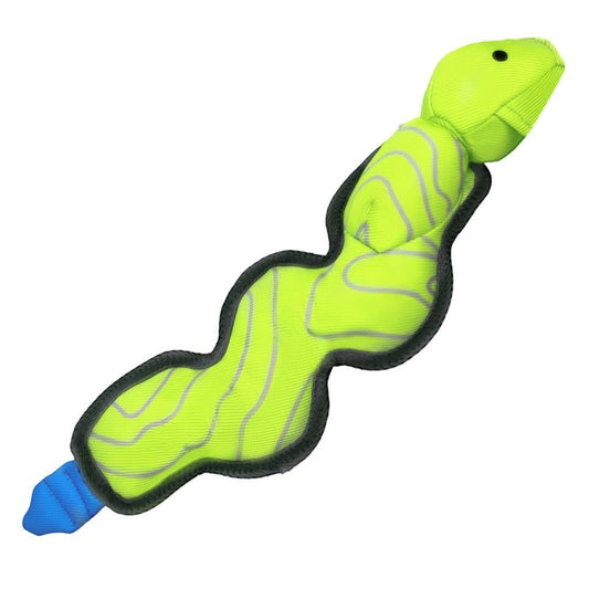 Interactive Dog Training Toy Fun Squeaky Bouncing Flying Ball Dog Chew Toy for Aggressive Chewers Chewing Outdoor Play - Multi - Size Snake