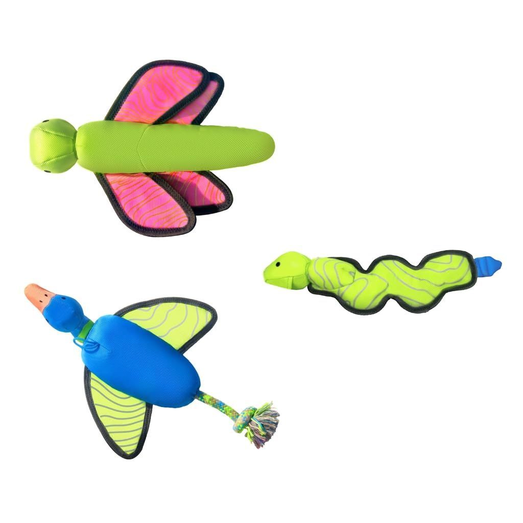 Interactive Dog Training Toy Fun Squeaky Bouncing Flying Ball Dog Chew Toy for Aggressive Chewers Chewing Outdoor Play - Multi - Size Snake