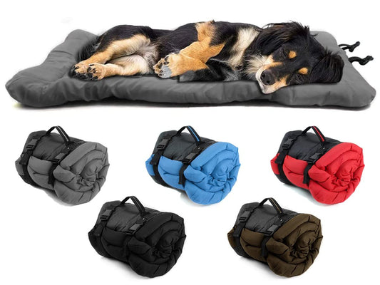 Product image: Outdoor Dog Bed, 35”x24“ Portable Camping Travel Dog Bed, Soft, Comfortable, Waterproof, Non-Slip, Machine