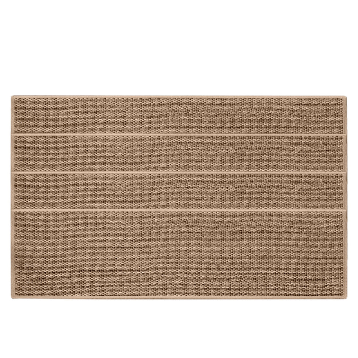 Stair Treads for Wooden Steps, Soft Stair Treads, 8 x 30 Inch Reusable Carpet Stair Treads, Washable Stair Runners for Wooden Steps Non Slip Stair Rugs #5_White