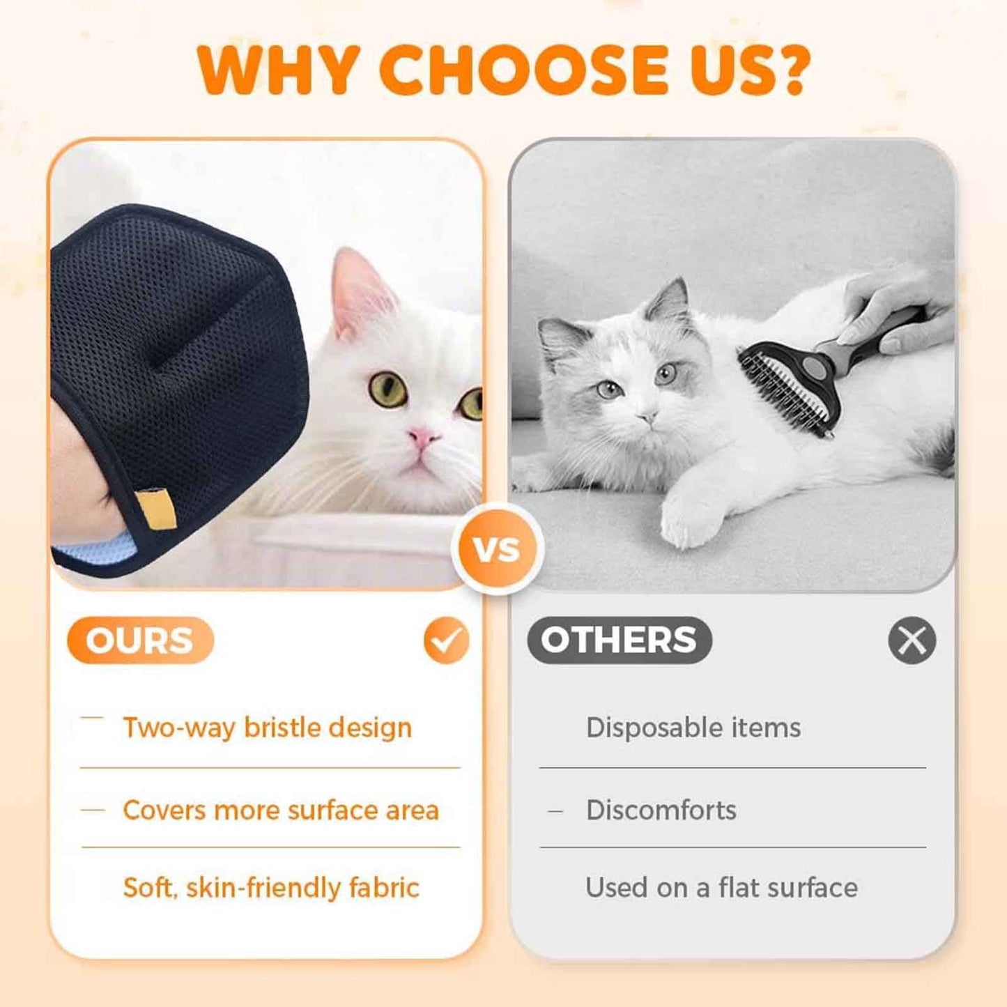 Pet Static Electricity Hair Removal Gloves Pet Remover 2026 New Electrostatic Pet Removal Gloves for Dogs Thickened Brush Reusable Washable Pet Remover Glove Tool for Furniture Couch Car, Blue Black