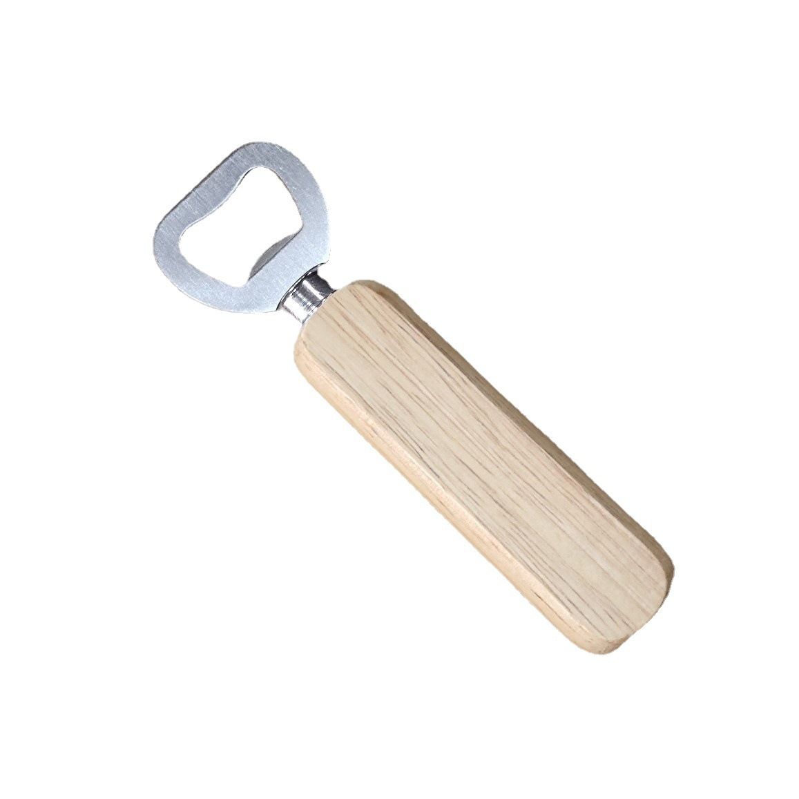 2 Pcs Wooden Handle Bottle Openers,Alloy Bottle Opener are Wldely Used for Party, Daily Life, Travel and Good Gifts for Festivals