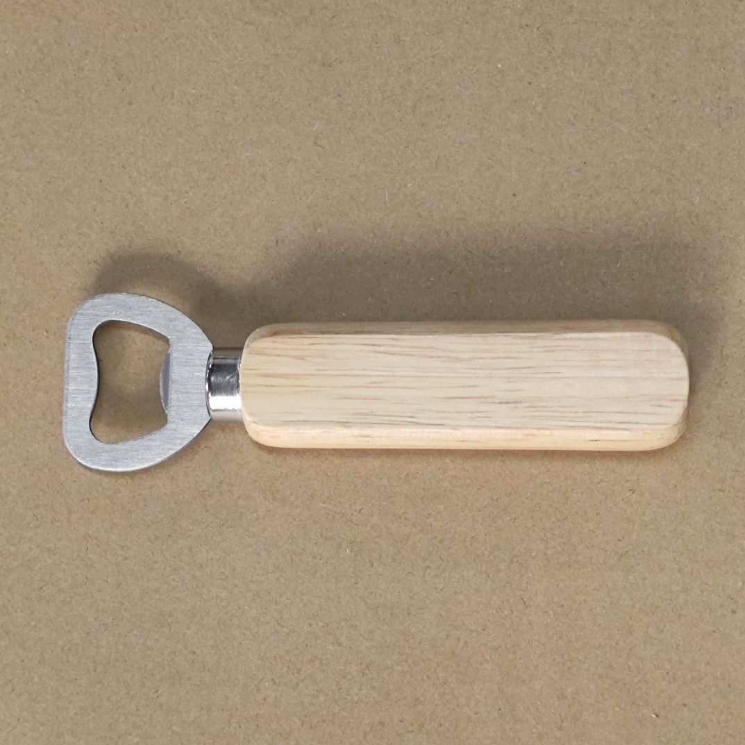 2 Pcs Wooden Handle Bottle Openers,Alloy Bottle Opener are Wldely Used for Party, Daily Life, Travel and Good Gifts for Festivals