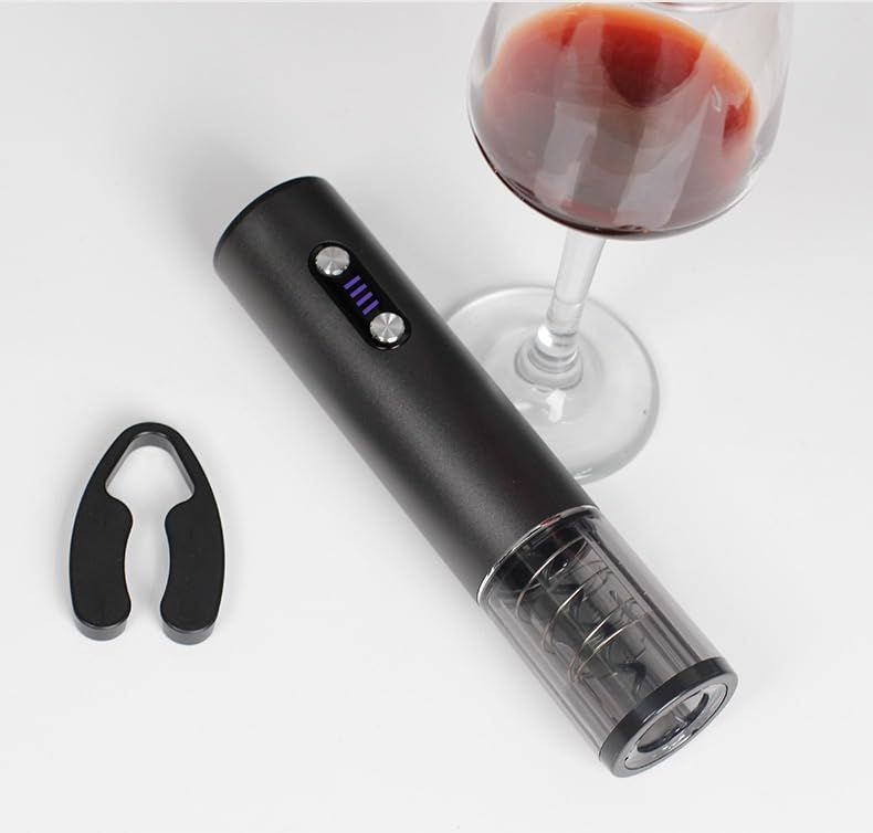 Wine Accessories Set - Electric Wine Aerator Pourer,Rechargeable Electric Wine Opener, Foil Cutter - Gifts for women, wine lovers