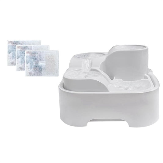 Product photo: Cat Water Fountain,Pet Drinking Fountain for Multiple Pet,Ultra Silent Cat Water Bowl ,for Small Medium