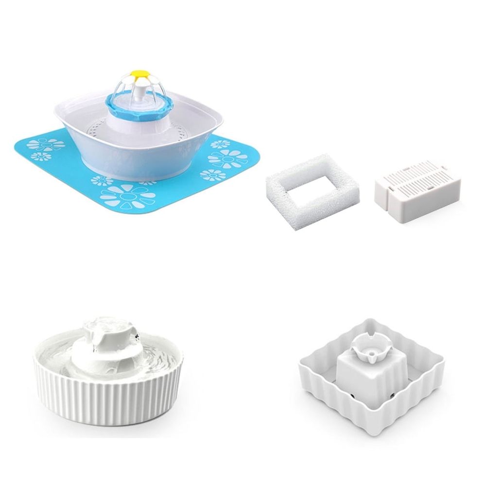 Fountain Filters Sponge Pet Water Dispenser Replacement Filter Foam System Flower Fountains Filter