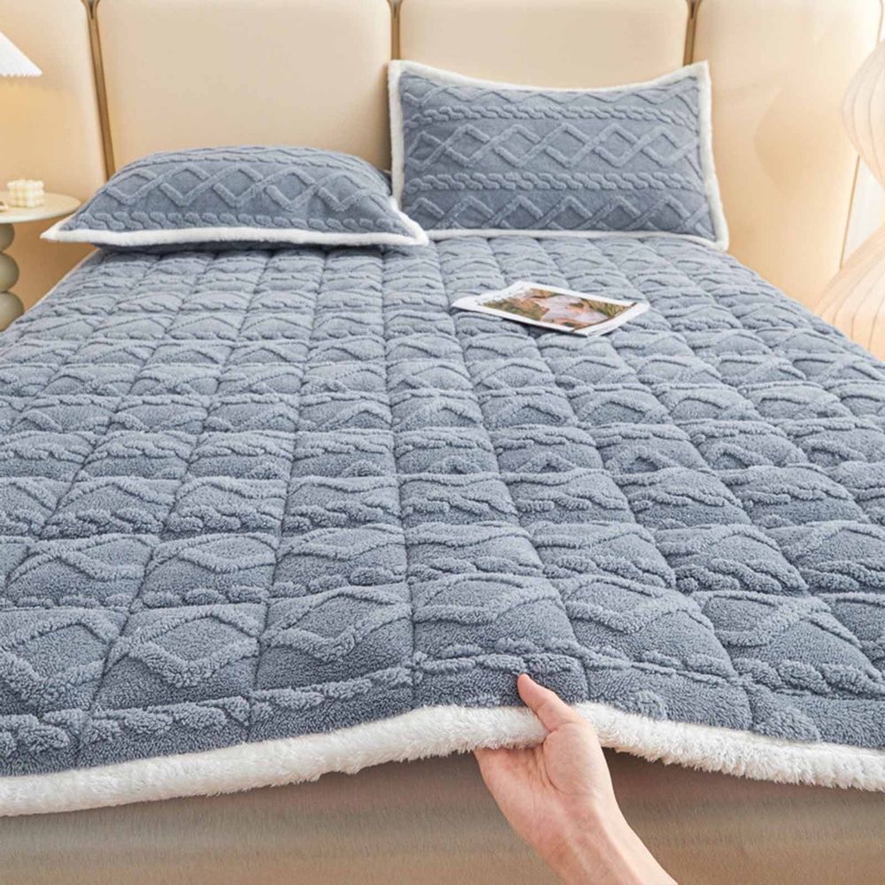 Mattress,  Winter Warm Tatami Mat, Breathable Washable Mattress, Topper Student Dormitory Cotton Padded Mattress 70.8*78.7in