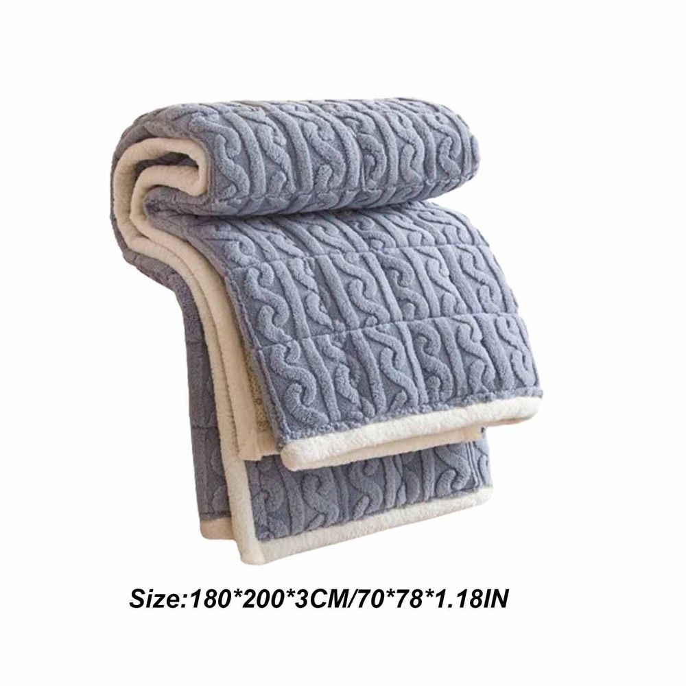 Mattress,  Winter Warm Tatami Mat, Breathable Washable Mattress, Topper Student Dormitory Cotton Padded Mattress 70.8*78.7in