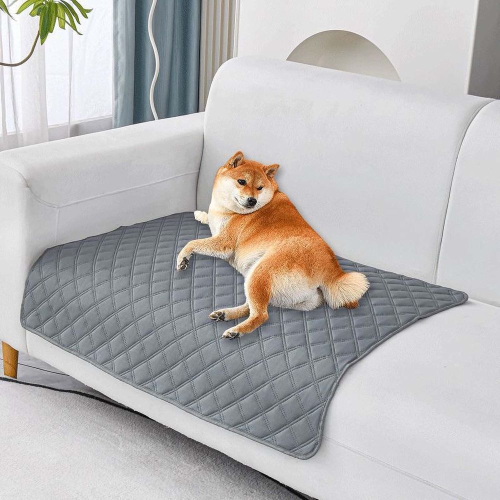 Dog Cooling Mat, Washable Pet Urinary Mat for Dogs and Cats Training Instant Water Absorption Mat for Dogs, Cages, Sofa Mats, Pet Cooling Mats for Dogs(M, 13.8x13.8in)