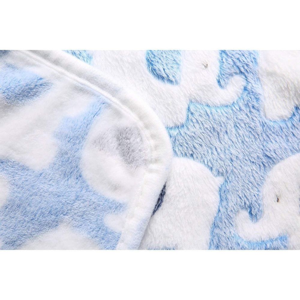 3 Pack Blankets Super Soft Cute Dog Fleece Blanket Flannel Throw for Dog Puppy Cat Beige/Brown/Pink Small