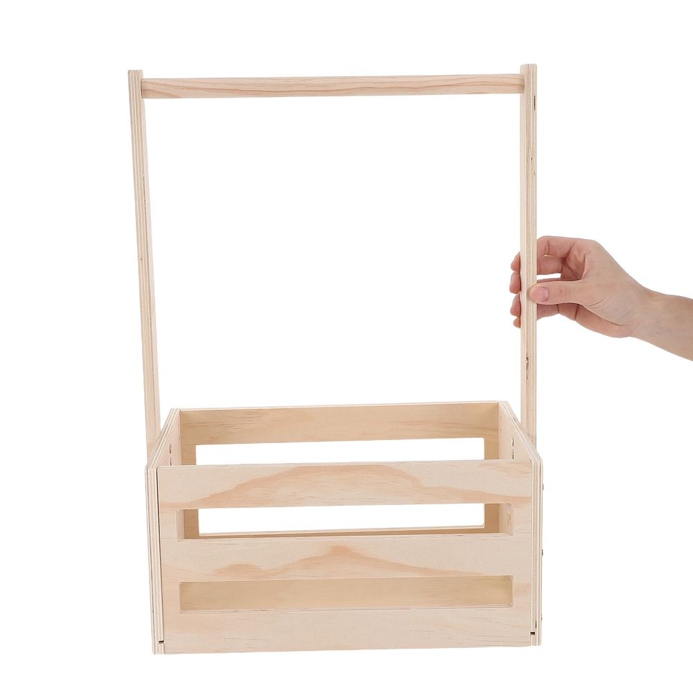 Wooden Dog Closet Organizer with Hanging Rod and Storage Basket for Pet Clothes and Accessories