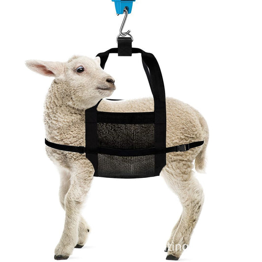 Product photo: Calf Sling for Weighing Animals - Adjustable Straps - Animal Carrier Sling - Baby Scales bag for