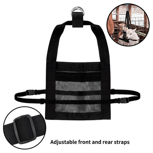 Additional product view: Calf Sling for Weighing Animals - Adjustable Straps - Animal Carrier Sling - Baby Scales bag for Calves,