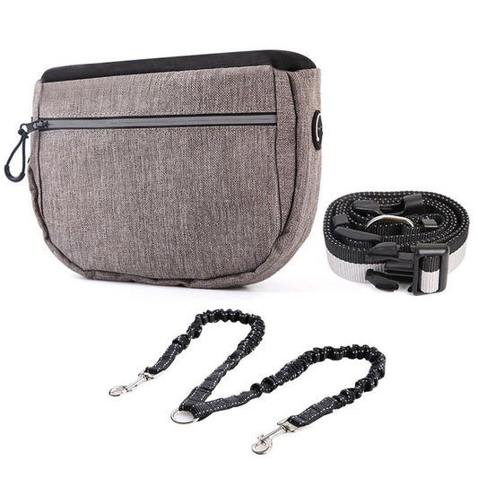 Product photo: Dog Treat Pouch Bag for Training – Removable Liners, Large Opening Capacity Treat Bag Obedience Cards