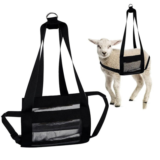 Product photo: Calf Sling for Goat, Lamb, Sheep & Alpaca - Animal Weighing Sling - Newborn Livestock Calves & Baby