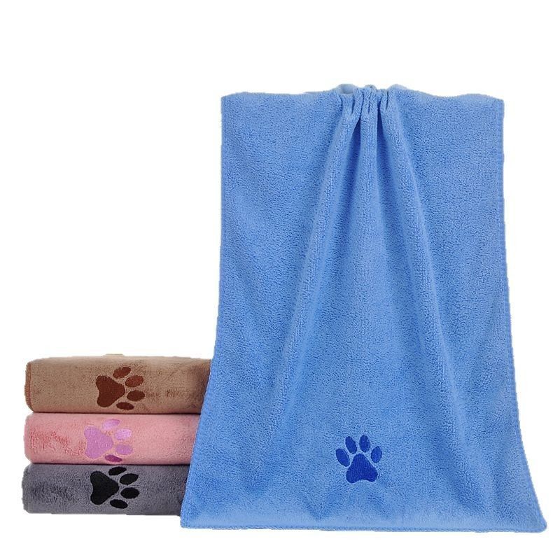 Dark Brown Pet Towel 50x100cm 3Pcs