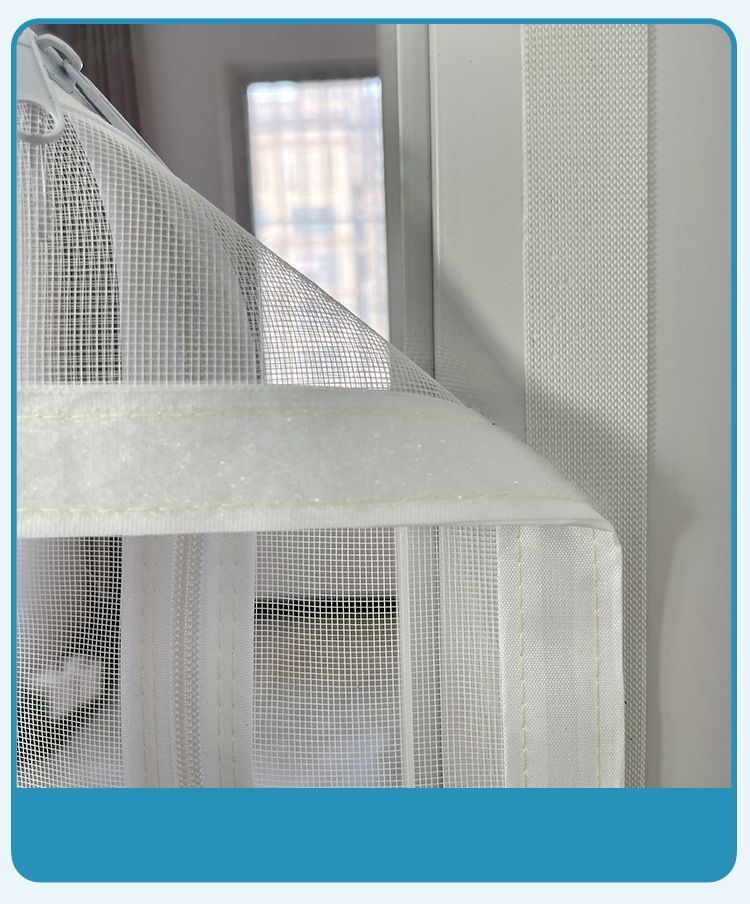 Pet Zipper Screen Door White 95 x 220cm