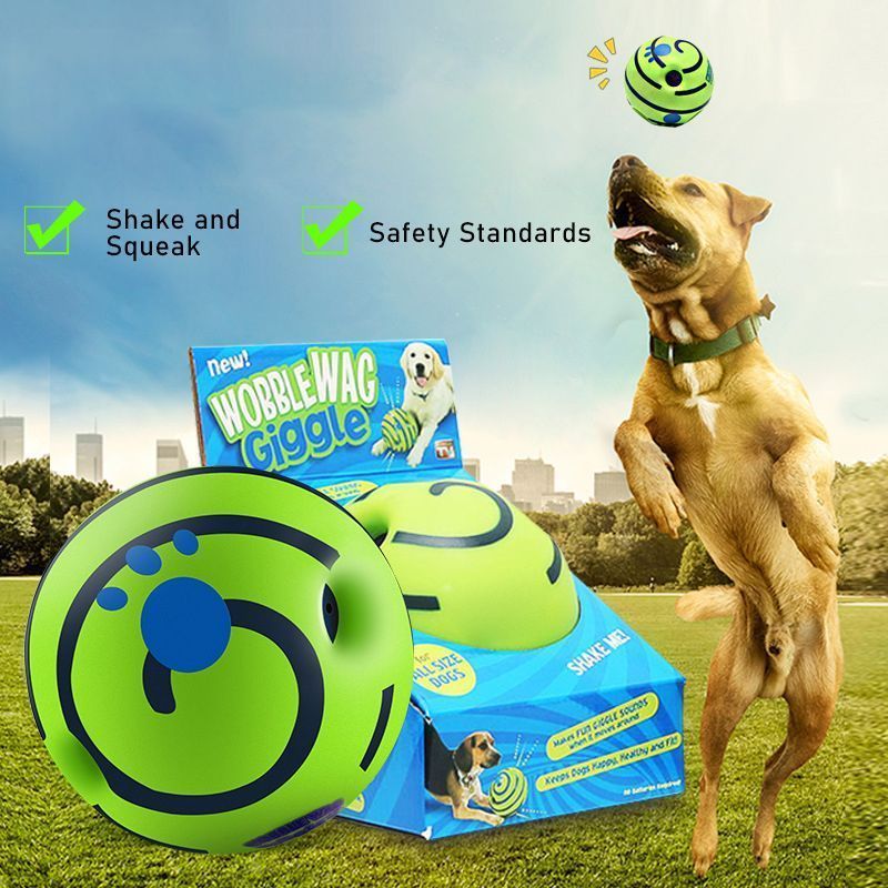 7cm Dog Squeaky Ball OPP Bag