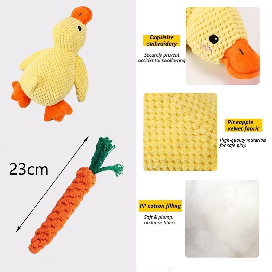 2-Pack Squeaky Plush Toys 01