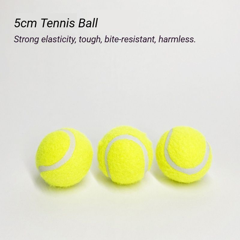 6-Pack 2inch Yellow Dog Tennis Balls