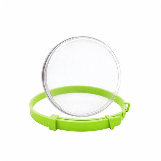 Product image: Lime Green Feline Neckband Tin 30g 38cm Tick & Flea Guard Adjustable Buckle 8 Months Pet-Safe Cut-to-Length