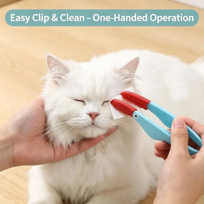 Soft Tear Removing Brush for Dogs and Cats, Eye Cleaning Comb