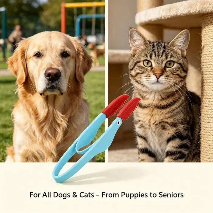 Soft Tear Removing Brush for Dogs and Cats, Eye Cleaning Comb